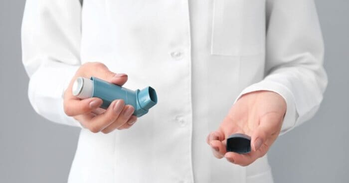 For those who experience breathing difficulties during a nut allergy reaction, an inhaler can be helpful.