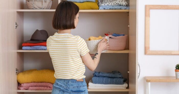 Especially in winter, when you're layering clothes, dermatitis can appear on sweaty skin. Choose clothing with an antibacterial profile that wicks away sweat.
