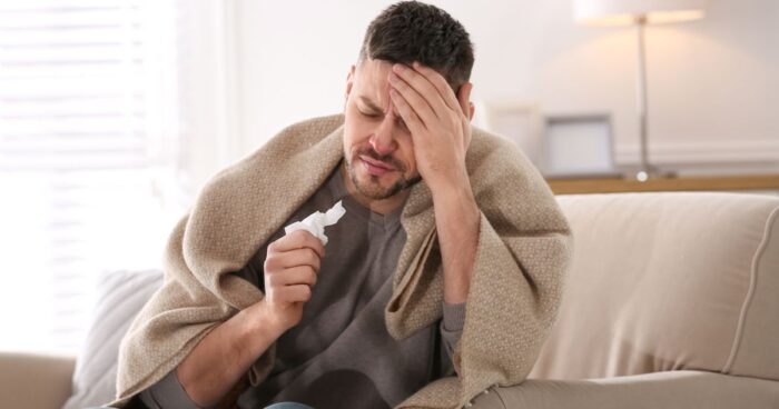 In most cases, a runny nose presents with a blocked or dripping nose, sneezing, coughing, sore throat, and general fatigue.