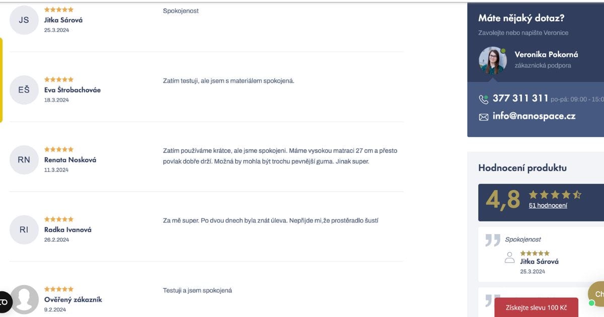 The anti dust mite mattress cover for allergy sufferers is a genuine hit — and not just with us. Have a look at what other users who've shared their opinions on the nanoSPACE website have to say. You can find their reviews under the product description.