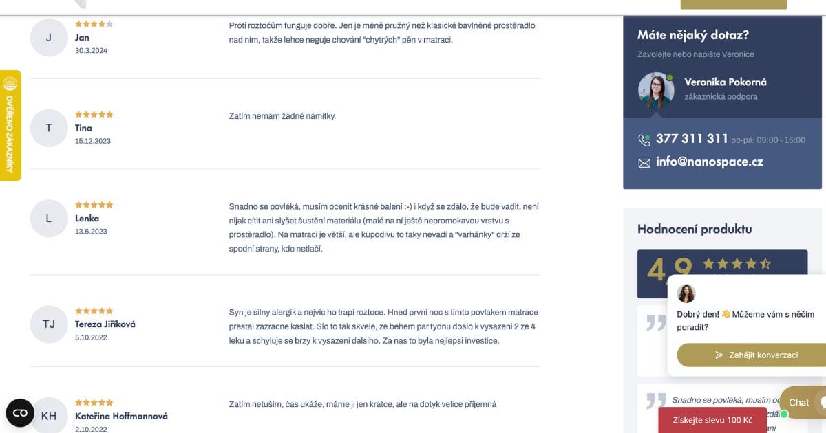 In every review we write, we try to help you form your own opinion rather than push you into buying. We recommend reading publicly available reviews from people who have first-hand experience with the nanoSPACE mattress encasement.