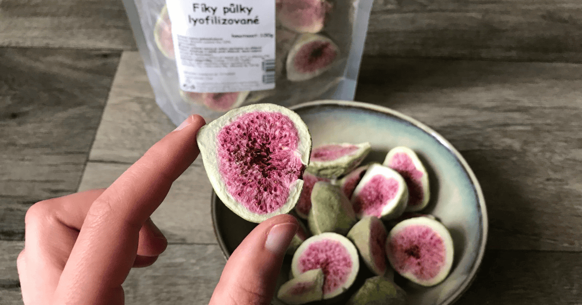 Ochutnej Ořech review — freeze-dried figs